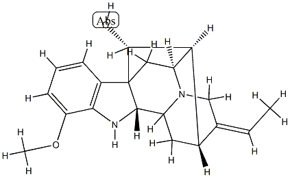 (17R,19E)-19,20-Didehydro-1-demethyl-12-methoxyajmalan-17-ol|