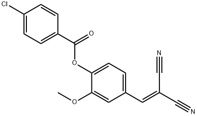 4-클로로벤조이산[4-(2,2-디시아노비닐)-2메폭시]페니에스퍼