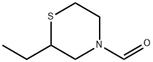4-Thiomorpholinecarboxaldehyde, 2-ethyl- (8CI,9CI) 结构式