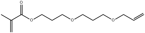 DI(PROPYLENE GLYCOL) ALLYL ETHER METH- 化学構造式