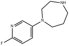 1H-1,4-Diazepine,1-(6-fluoro-3-pyridinyl)hexahydro-(9CI)|