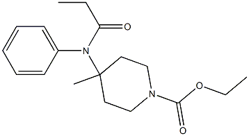 4-methyl-4-[(1-oxopropyl)phenylamino]-, ethyl ester|