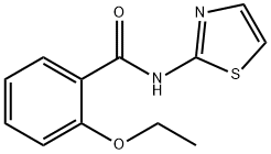 2-ethoxy-N-(1,3-thiazol-2-yl)benzamide Structure