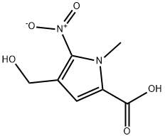 1H-Pyrrole-2-carboxylicacid,4-(hydroxymethyl)-1-methyl-5-nitro-(9CI),304015-82-5,结构式