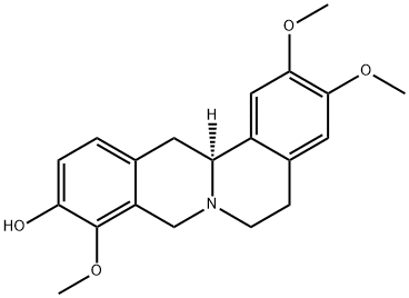 紫堇达明碱, 30413-84-4, 结构式