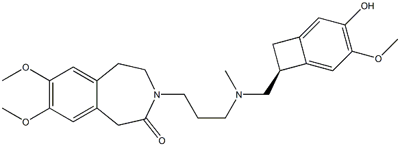 伊伐布雷定杂质16,304464-98-0,结构式