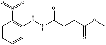 methyl 4-[2-(2-nitrophenyl)hydrazino]-4-oxobutanoate,304481-02-5,结构式