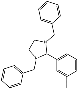 1,3-dibenzyl-2-(3-methylphenyl)imidazolidine|