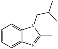 1H-Benzimidazole,2-methyl-1-(2-methylpropyl)-(9CI) Structure