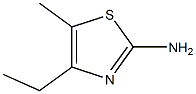 4-乙基-5-甲基-1,3-噻唑-2-胺,30709-59-2,结构式