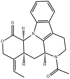 30809-26-8 (7aS,9E)-9-Ethylidene-5,6,7,7aα,8,8aα,9,10-octahydro-7-acetylindolo[3,2,1-ij]pyrano[3,4-b][1,5]naphthyridin-12(12aαH)-one