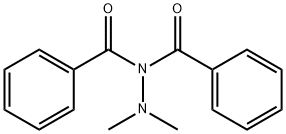 Benzoic acid N-benzoyl-N',N'-dimethyl hydrazide,30859-86-0,结构式