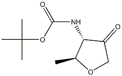 L-erythro-2-Pentulose, 1,4-anhydro-3,5-dideoxy-3-[[(1,1- 结构式