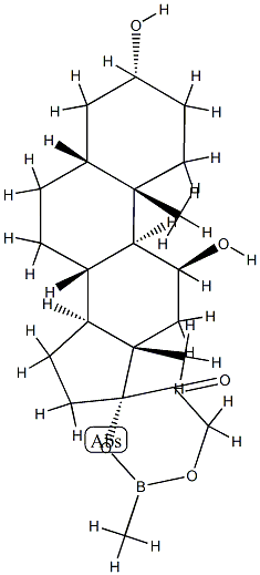 3α,11β-Dihydroxy-17,21-[(methylboranediyl)bisoxy]-5β-pregnan-20-one|