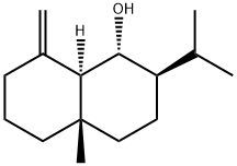 (1R,8aα)-Decahydro-4aβ-methyl-8-methylene-2β-(1-methylethyl)naphthalen-1α-ol Structure