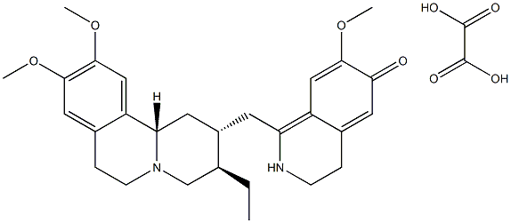 psychotrine dihydrogen oxalate Structure