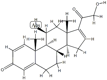 112,21-dihydroxypregna-1,4,16-triene-3,20-dione|脱氧强的松龙-16-烯