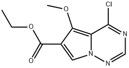 Ethyl 4-chloro-5-Methoxypyrrolo[1,2-f][1,2,4]triazine-6-carboxylate|