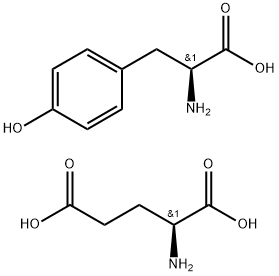 L-glutamic acid-L-tyrosine copolymer Structure