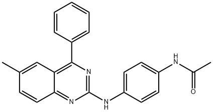 313398-14-0 N-{4-[(6-methyl-4-phenylquinazolin-2-yl)amino]phenyl}acetamide