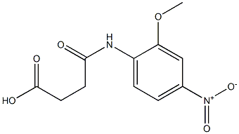 4-{4-nitro-2-methoxyanilino}-4-oxobutanoic acid|