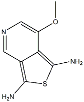 2,6-Benzothiazolediamine,4-methoxy-(9CI) Structure