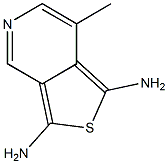 2,6-Benzothiazolediamine,4-methyl-(9CI) 结构式