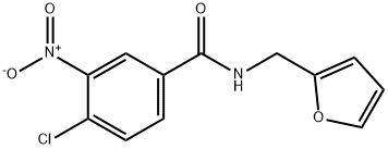 4-chloro-N-(furan-2-ylmethyl)-3-nitrobenzamide|