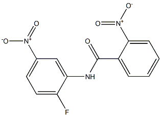 N-{2-fluoro-5-nitrophenyl}-2-nitrobenzamide|