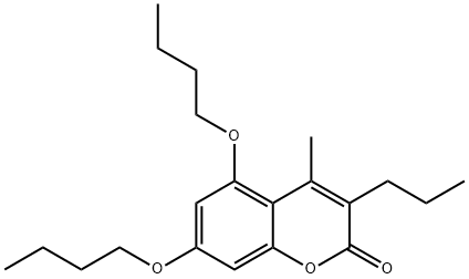 5,7-dibutoxy-4-methyl-3-propyl-2H-chromen-2-one|