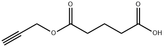 5-oxo-5-(2-propynyloxy)pentanoic acid Structure