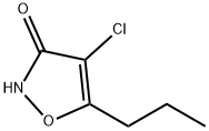 3-Isoxazolol,4-chloro-5-propyl-(8CI) Structure
