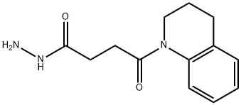 4-[3,4-dihydro-1(2H)-quinolinyl]-4-oxobutanohydrazide Structure