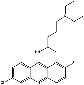 fluoroquinacrine 结构式