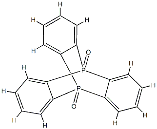 5,10-Dihydro-5,10-[1,2]benzenophosphanthrene 5,10-dioxide Structure