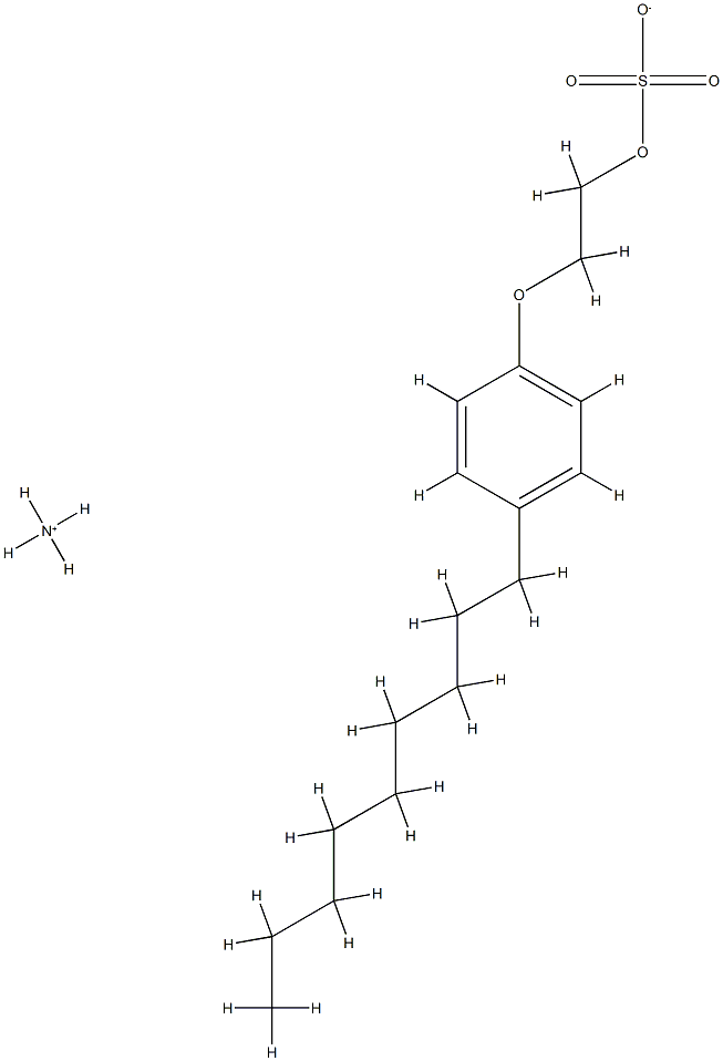 AMMONIUM NONOXYNOL-4 SULFATE|壬基苯酚聚醚-4 硫酸铵