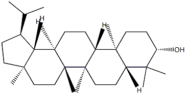 5α-Lupan-3β-ol Structure
