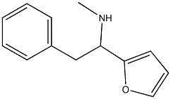 α-Benzyl-N-methylfuran-2-methanamine Structure