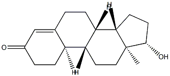 (8α)-17β-Hydroxyestr-4-en-3-one,3218-21-1,结构式