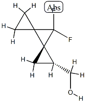 Dispiro[2.0.2.1]heptane-1-methanol, 7,7-difluoro-, (1R,3R)-rel- (9CI) 结构式