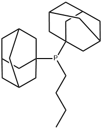 正丁基二(1-金刚烷基)膦,321921-71-5,结构式