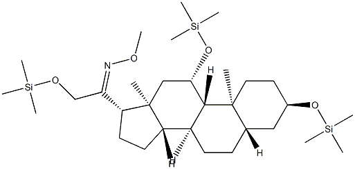32206-69-2 3α,11β,21-Tris(trimethylsiloxy)-5α-pregnan-20-one O-methyl oxime