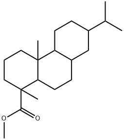 2,3,4,4b,5,6,7,8,8a,9,10,10a-Dodecahydro-1,4a-dimethyl-7-(1-methylethyl)-1-phenanthrenecarboxylic acid methyl ester,32208-29-0,结构式
