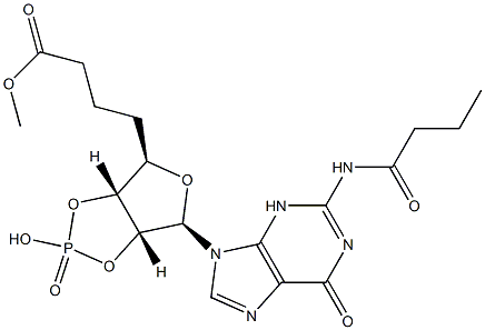 Dibutyryl Cyclic GMP,32266-35-6,结构式