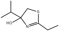 4-Thiazolol,2-ethyl-4,5-dihydro-4-(1-methylethyl)-(9CI) Structure