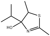 4-Thiazolol,4,5-dihydro-2,5-dimethyl-4-(1-methylethyl)-(9CI),32272-46-1,结构式