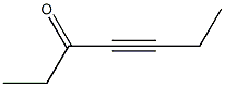 4-Heptyn-3-one Structure