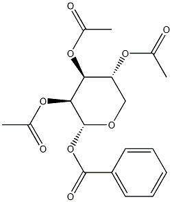 α-D-Lyxopyranose 2,3,4-triacetate 1-benzoate|