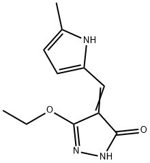 324548-14-3 3H-Pyrazol-3-one,5-ethoxy-2,4-dihydro-4-[(5-methyl-1H-pyrrol-2-yl)methylene]-(9CI)