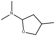 2-Furanamine,tetrahydro-N,N,4-trimethyl-(9CI) 结构式